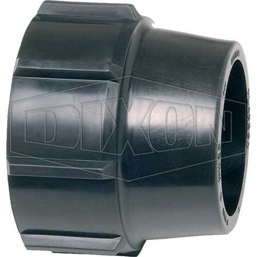 Dixon Plasson Metric Nut Polyacetal Black - AIMS Industrial Supplies