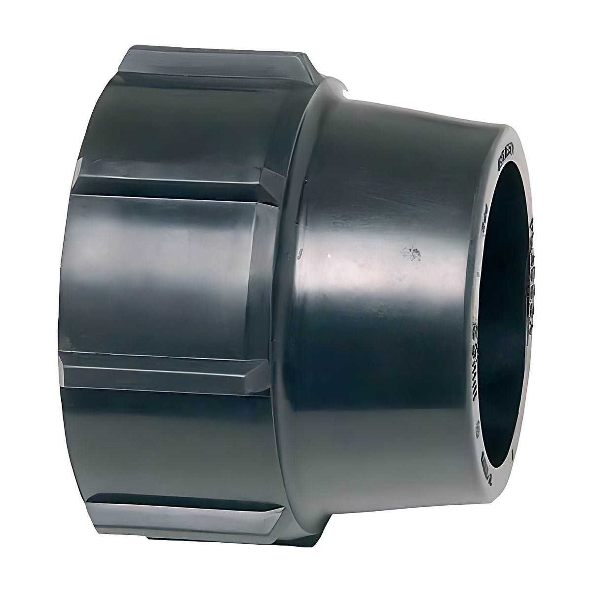 Dixon Plasson Metric Nut Polyacetal Black, 63 mm to 110 mm