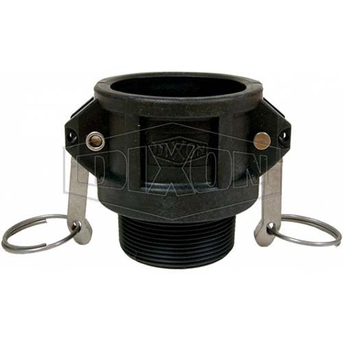 Dixon Polypropylene Cam & Groove Type B Coupler x Male BSP - AIMS Industrial Supplies