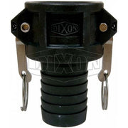 Dixon Polypropylene Standard BSP Cam & Groove Type C Coupler x Hose Shank - AIMS Industrial Supplies