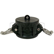 Dixon Polypropylene Standard BSP Cam & Groove Type DC Dust Cap - AIMS Industrial Supplies