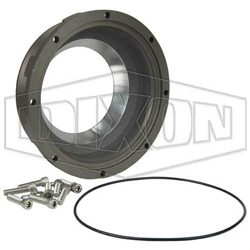 Dixon Replacement Anodized Nose Ring With Baylast Gasket Suits 5204 API Valve - AIMS Industrial Supplies