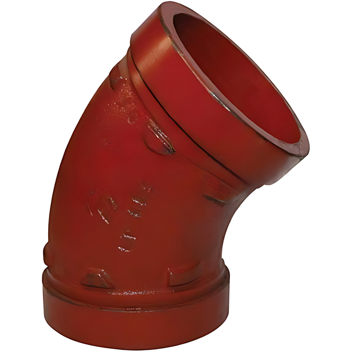 Dixon Roll Grooved 45° Elbow Style 101 Painted - Galvanised