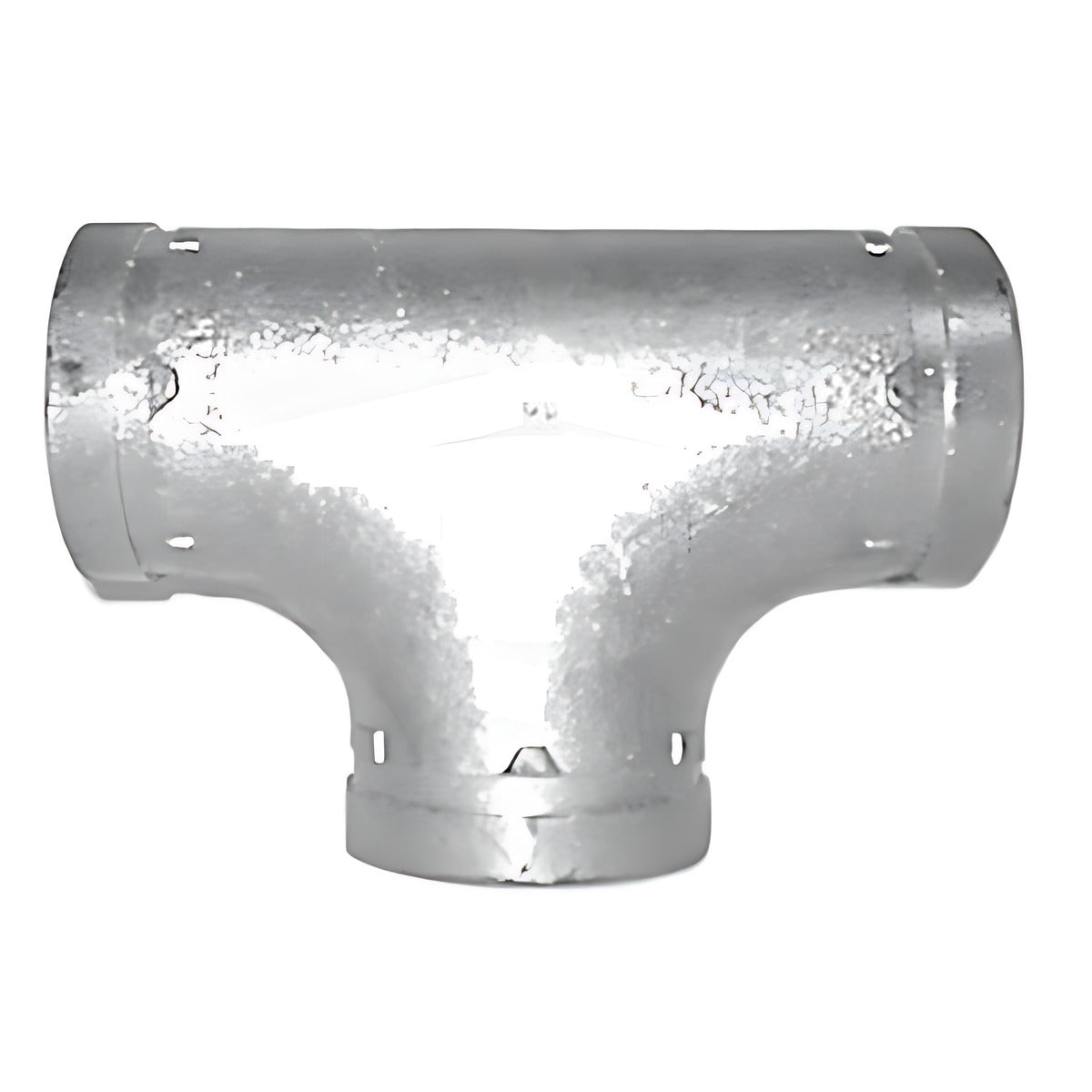 Dixon Roll Grooved Equal Tee Short Style 110 - Galvanised, 2-1/2" to 10"