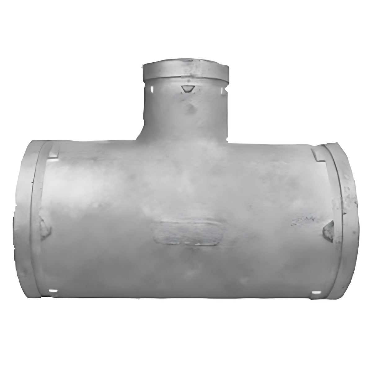 Dixon Roll Grooved Reducing Tee - Galvanised