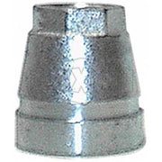 Dixon Roll Grooved x Female BSP Concentric Reducer Galvanised - AIMS Industrial Supplies