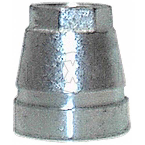 Dixon Roll Grooved x Female BSP Concentric Reducer Galvanised 1
