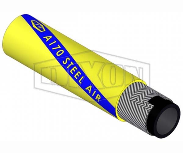 Dixon Rubber Steel Heavy Duty Air Hose - AIMS Industrial Supplies