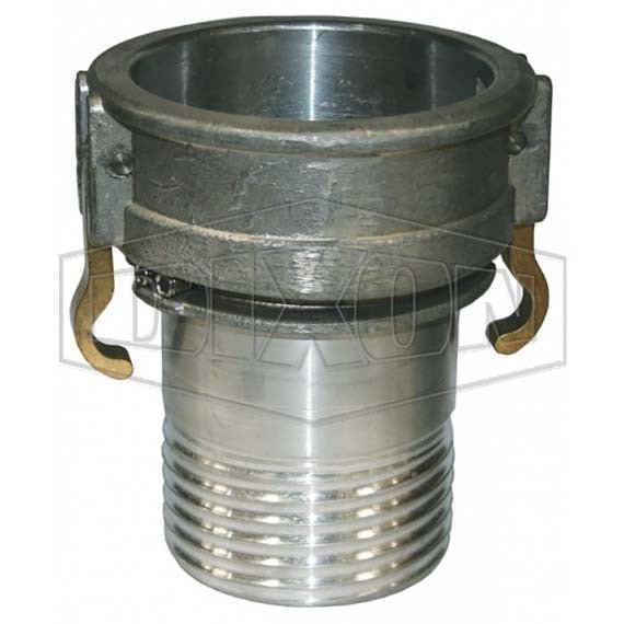 Dixon Scroll Tail Camlock Type C Conductive Aluminium Coupler x Hose Shank - AIMS Industrial Supplies