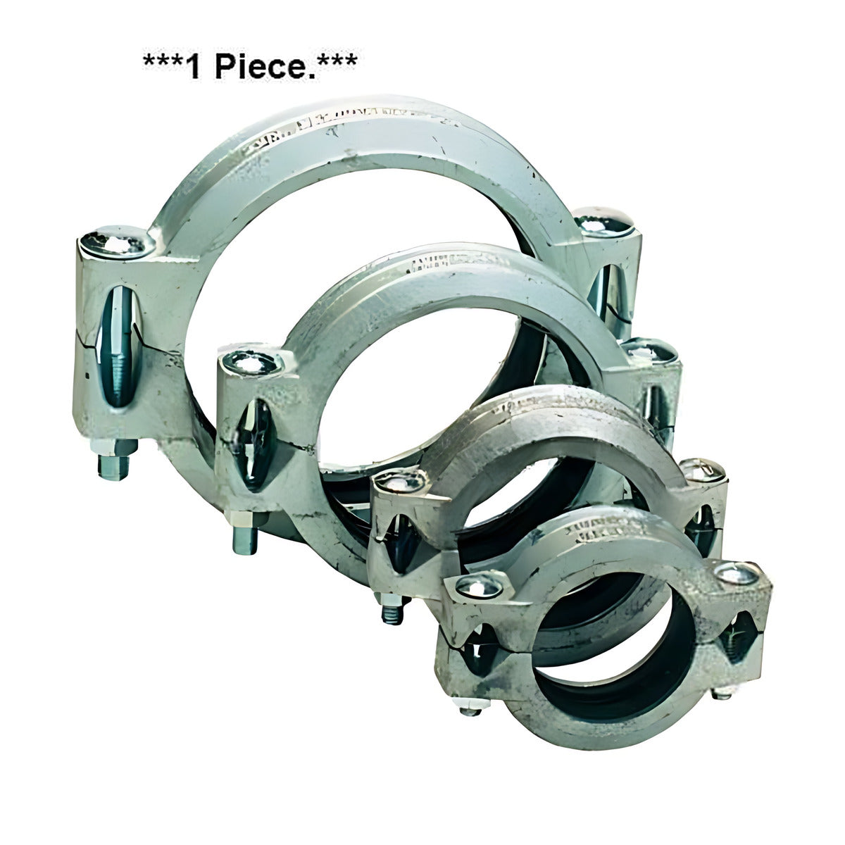 Dixon Shouldered Bolted Coupling - Iron, 50 mm to 600 mm