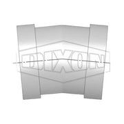 Dixon Shouldered End 10° Setting Piece Galvanised Mild Steel - AIMS Industrial Supplies