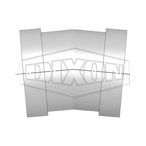 Dixon Shouldered End 10° Setting Piece Galvanised Mild Steel - AIMS Industrial Supplies