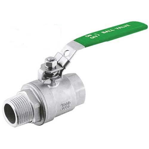 Dixon SS2P-MF-40MM \40mm 2-Pc Ball Valve 316 SS Female x Male BSP- Full bore
