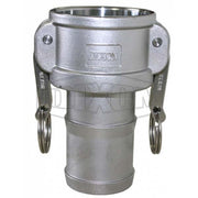 Dixon Stainless Steel BSP Cam & Groove Type C Coupler x Hose Shank1