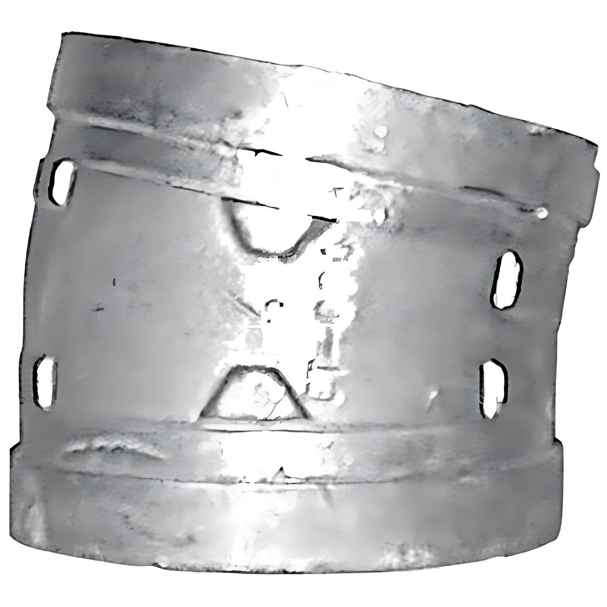Dixon Standard 11.25° Roll Grooved Elbow - Galvanised, 3" to 8"