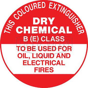 DixonEXT-BESIGN 190mm x 190mm ABE Identification Sign - AIMS Industrial Supplies