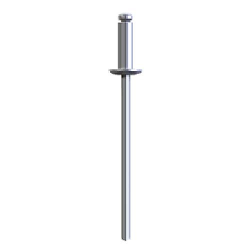 Dome Head Open Rivet AL 5056 Steel Zinc Plated - AIMS Industrial Supplies