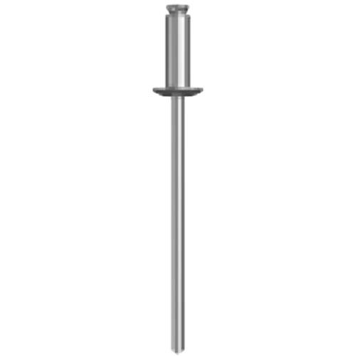 Dome Head Peel Rivet AL 5056 Steel Zinc Plated - AIMS Industrial Supplies