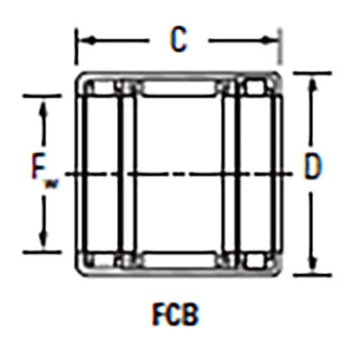 Drawn Cup Needle Roller Bearing - Roller Clutch (FCB)2