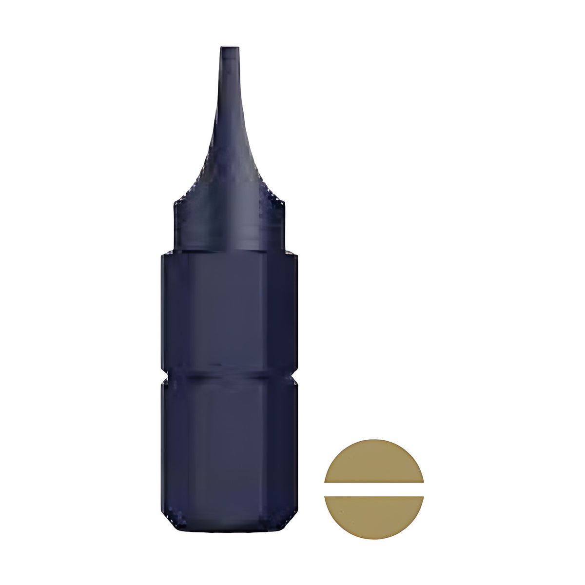 Hobson SL4 to SL6 x 25mm standard insert slotted bit, dark blue with a slotted profile icon beside it