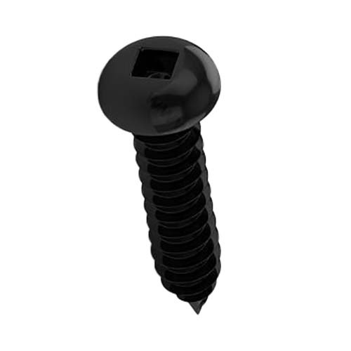 Drillx Pan Head Square Dr Self Tapping Screw Zinc Black12