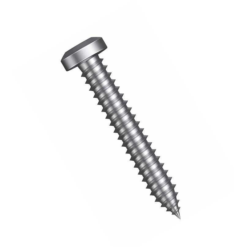 Drillx Phillips Pan Head Self Tapping Screw Zinc Plated - AIMS Industrial Supplies