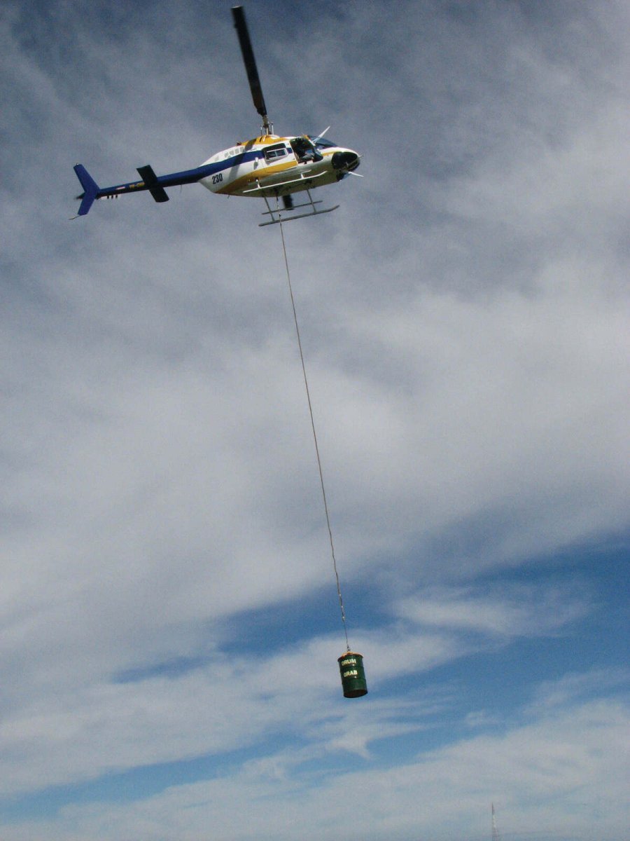 Drum Grabber Overhead Drum Lifter for 1000kg (1T) / 205L / 44 Gallon Drum - AIMS Industrial Supplies