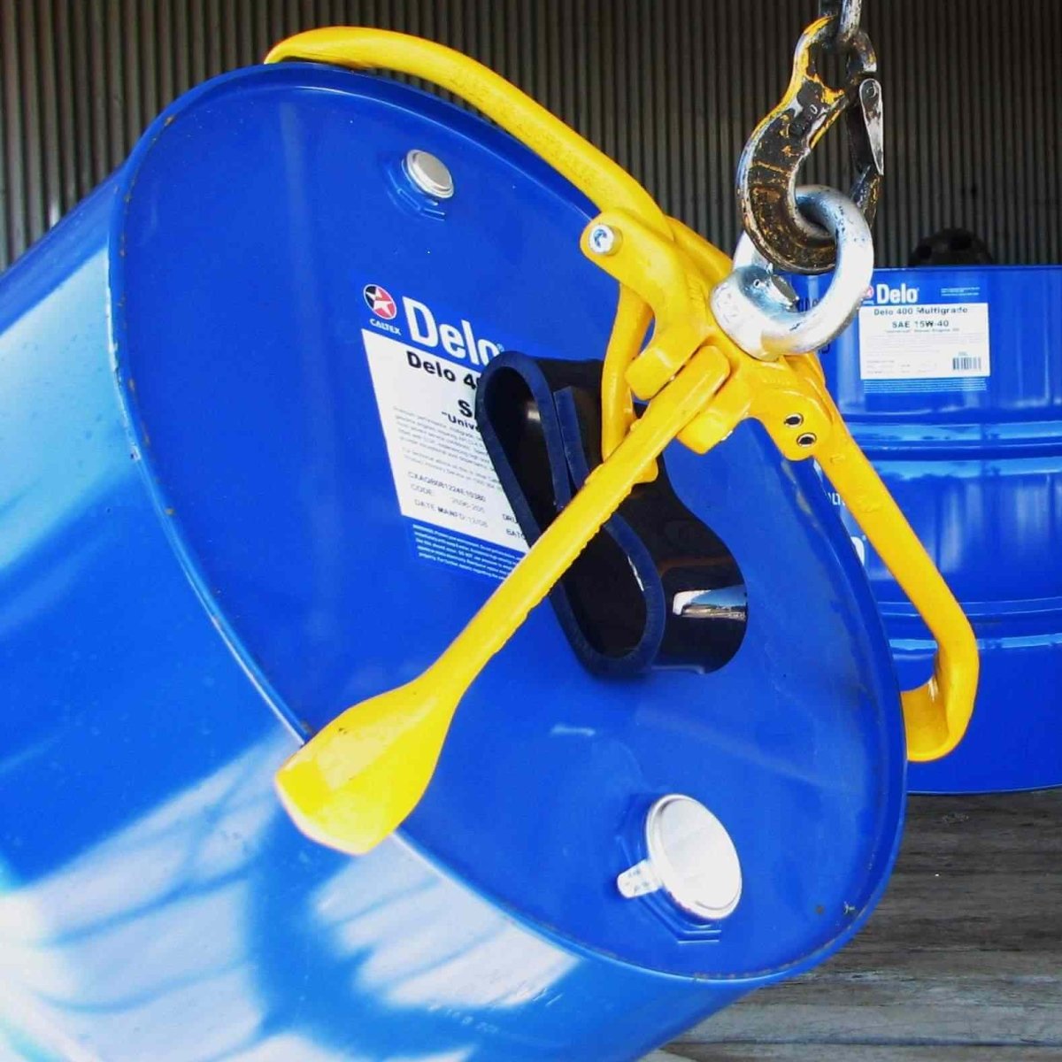 Drum Grabber Overhead Drum Lifter for 1000kg (1T) / 205L / 44 Gallon Drum - AIMS Industrial Supplies