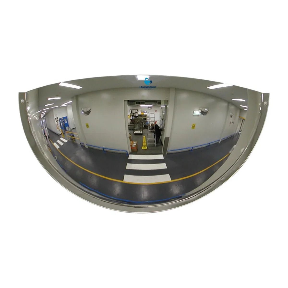 DuraVision Acrylic Half Dome Convex Mirror - AIMS Industrial Supplies