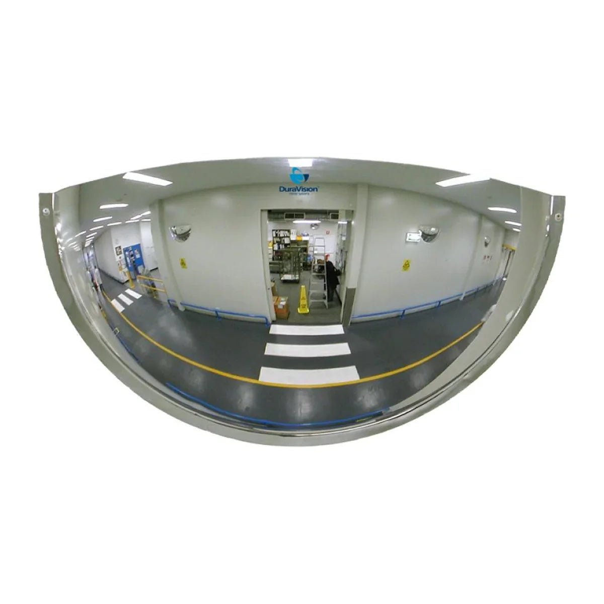 DuraVision Acrylic Half Dome Convex Mirror - AIMS Industrial Supplies