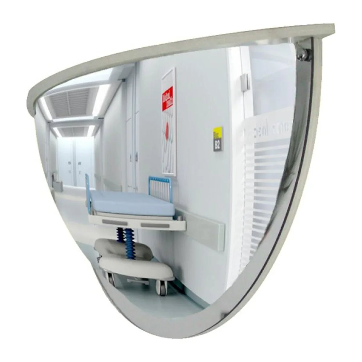 DuraVision DeLuxe Acrylic Half Dome Mirror - AIMS Industrial Supplies