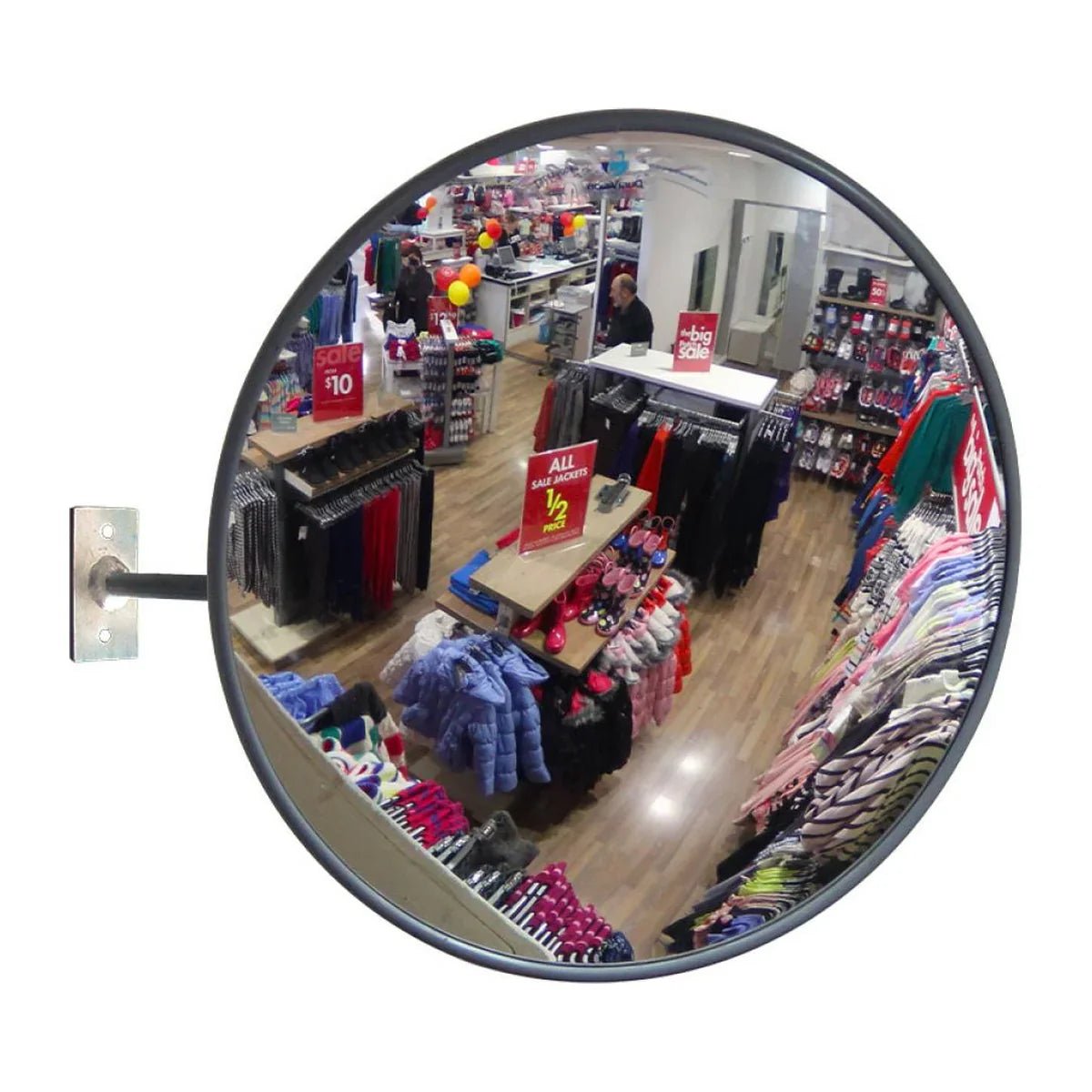 DuraVision General Purpose Indoor Convex Safety Mirror - AIMS Industrial Supplies