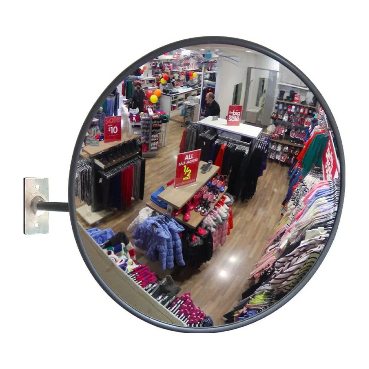 DuraVision General Purpose Indoor Convex Safety Mirror - AIMS Industrial Supplies