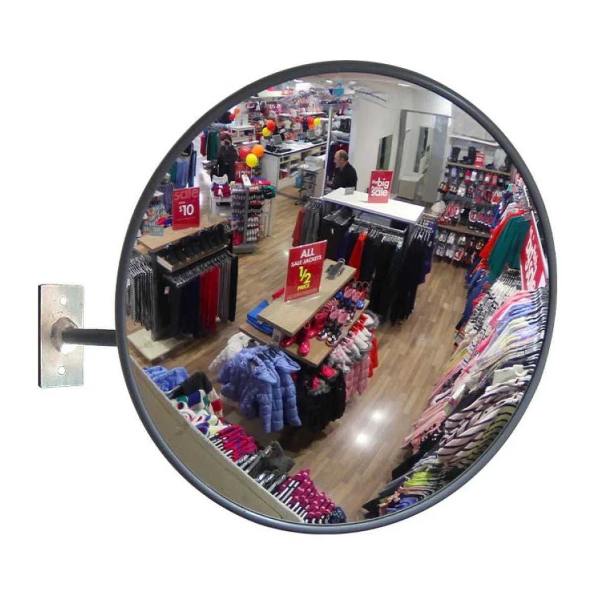 DuraVision General Purpose Indoor Convex Safety Mirror - AIMS Industrial Supplies