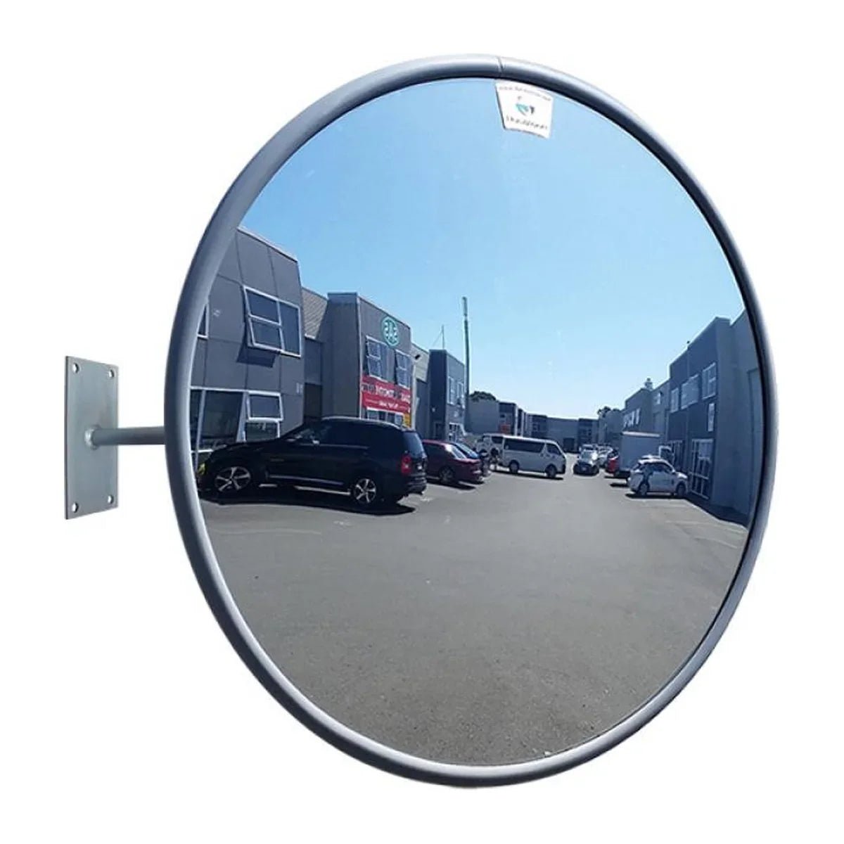DuraVision Heavy Duty Outdoor Acrylic Convex Mirror - AIMS Industrial Supplies