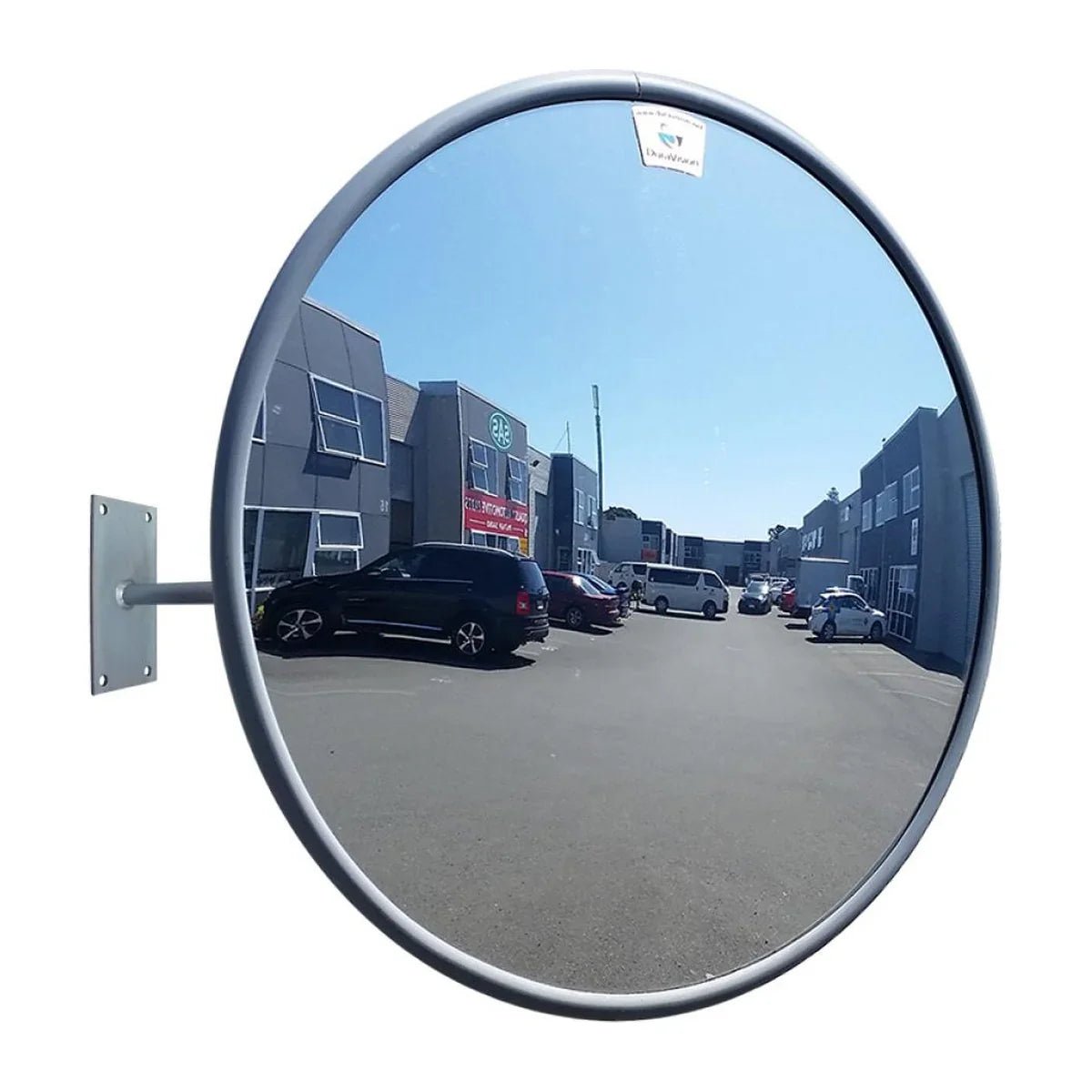 DuraVision Heavy Duty Outdoor Acrylic Convex Mirror - AIMS Industrial Supplies