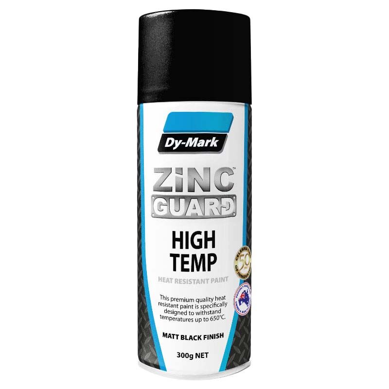 Dy - Mark 23073001 Zinc Guard High Temp Black 300g - AIMS Industrial Supplies