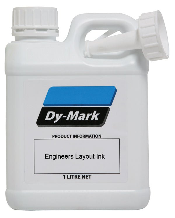 Dy-Mark Engineers Layout Ink Blue 1L - AIMS Industrial Supplies