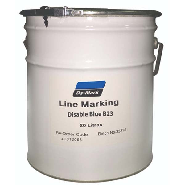 Dy-Mark Line Marking Paint Solvent-Based Disable Blue B23 20L