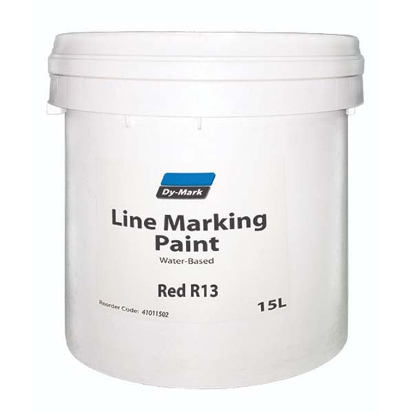 Dy-Mark Line Marking Paint Water Based Red R13 15L