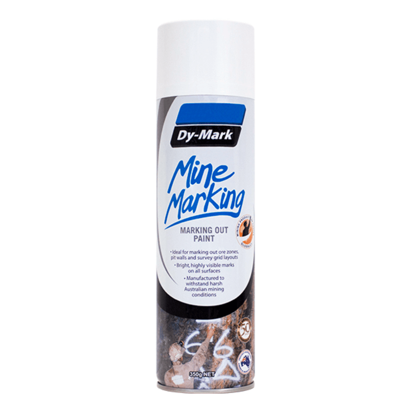 Dy-Mark Mine Marking Horizontal White 350g - AIMS Industrial Supplies