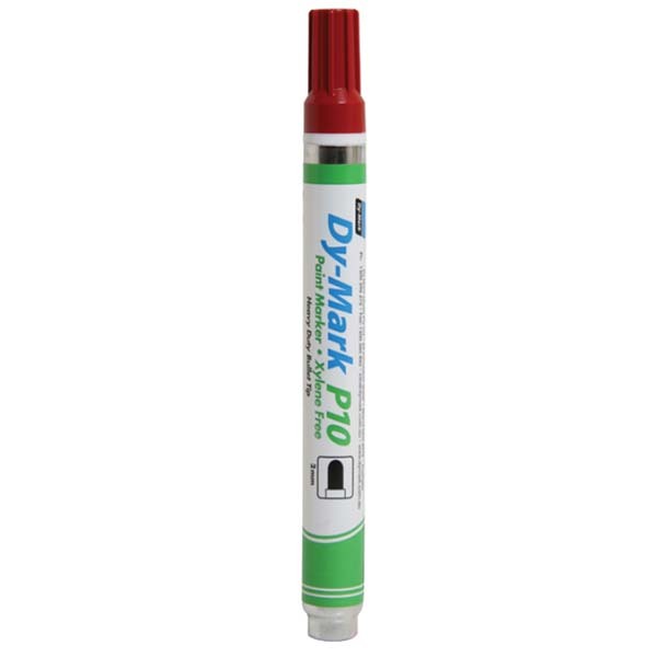 Dy-Mark P10 Paint Marker Medium Bullet Tip Red 12-Pack