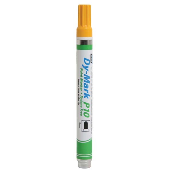Dy-Mark P10 Paint Marker Medium Bullet Tip Yellow