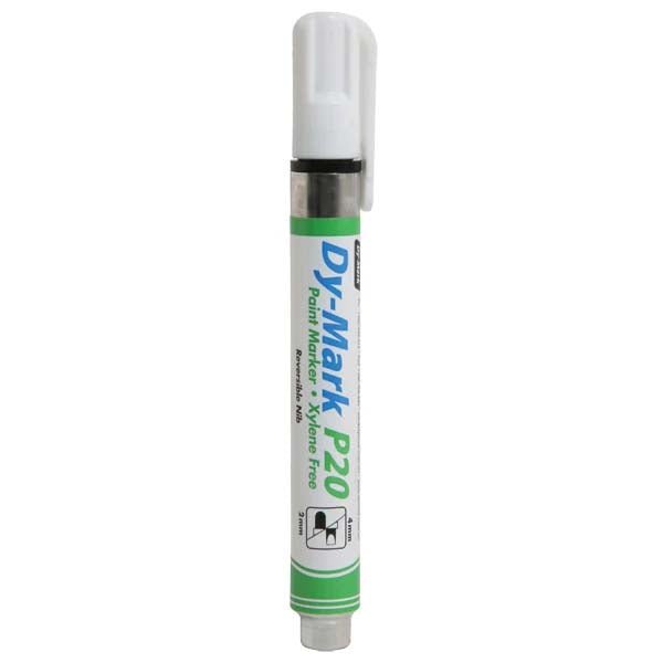 Dy-Mark P20 Paint Marker Reversible Bullet/Chisel Tip - AIMS Industrial Supplies