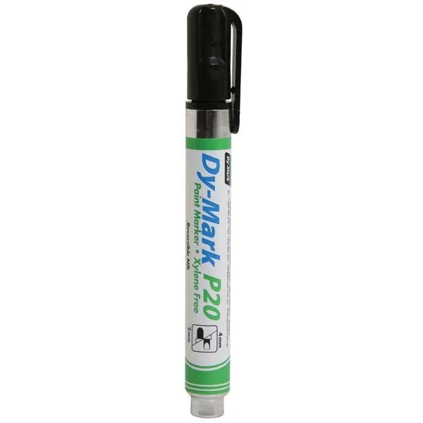 Dy-Mark P20 Paint Marker Reversible Bullet/Chisel Tip - AIMS Industrial Supplies