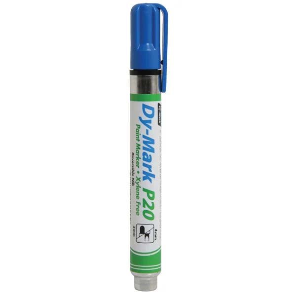 Dy-Mark P20 Paint Marker Reversible Bullet/Chisel Tip - AIMS Industrial Supplies