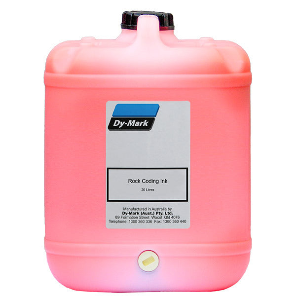 Dy-Mark Rock Coding Ink Fluro Orange 20L