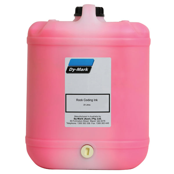 Dy-Mark Rock Coding Ink Fluro Pink 20L
