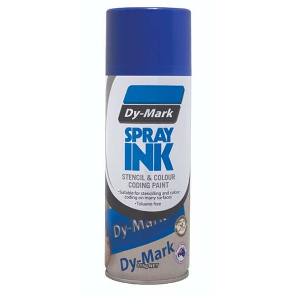 Dy-Mark Spray Ink - Stencil & Colour Coding Paint - AIMS Industrial Supplies