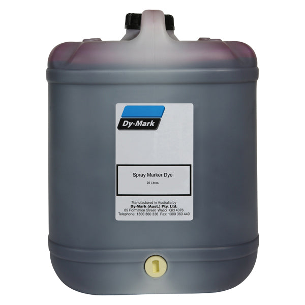Dy-Mark Spray Marker Dye Red 20L
